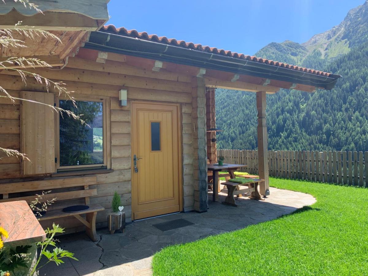 Chalet Leitn-Anger San Leonardo in Passiria Exterior foto