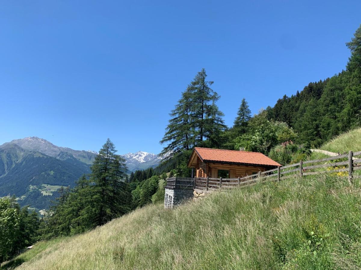 Chalet Leitn-Anger San Leonardo in Passiria Exterior foto